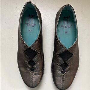 Thierry Rabotin silver shoes, size 38 1/2